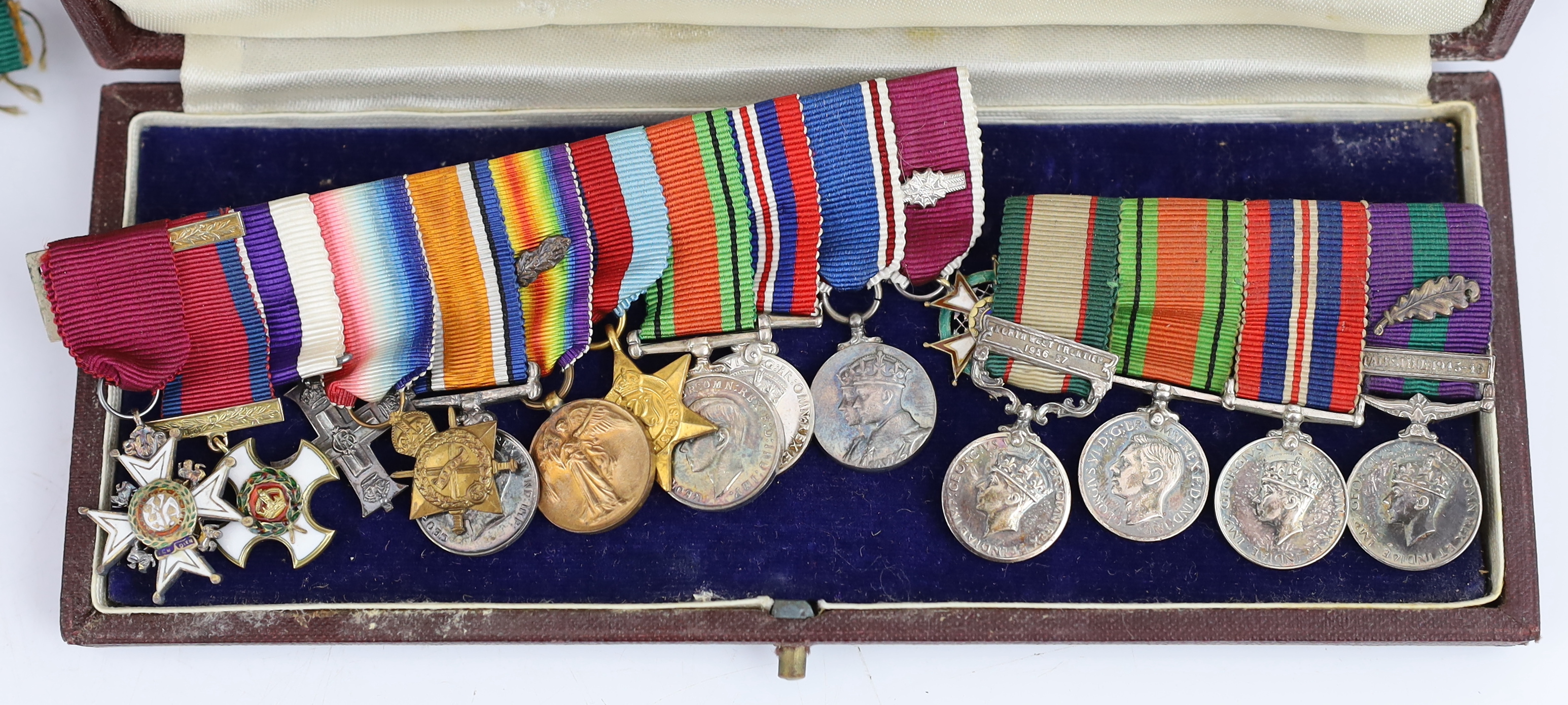 A DSO, MC medal group awarded to Major General Douglas Henry Pratt (1892-1958) of the Royal Irish - Image 2 of 9