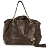 A Louis Vuitton brown Paris Souple Whisper shoulder bag, Limited Edition, from the F/W 2008