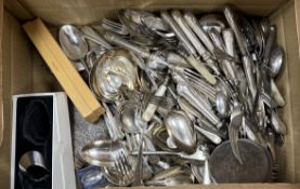 A quantity of silver plated flatware***CONDITION REPORT***PLEASE NOTE:- Prospective buyers are