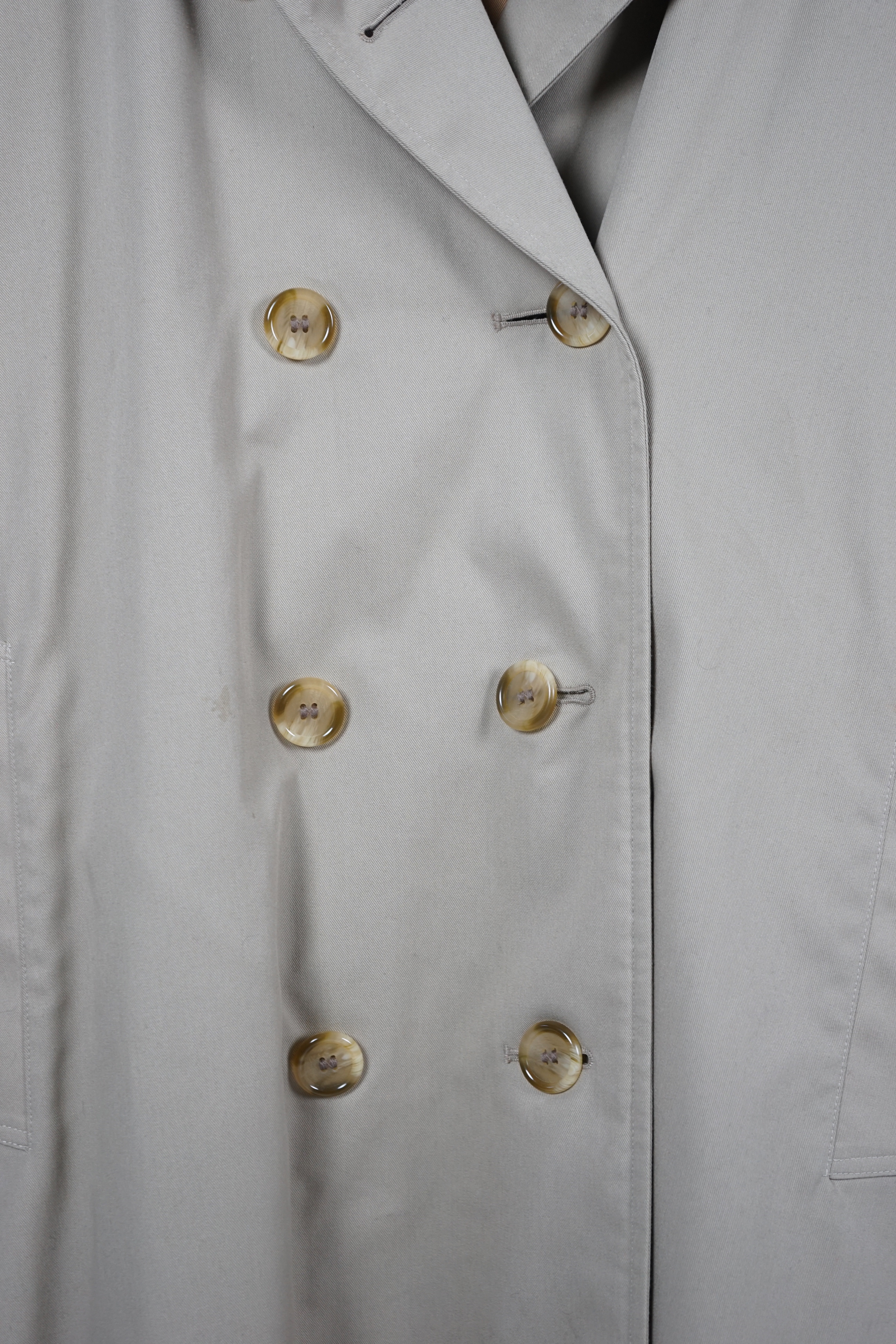 A lady's Burberry trench coat with padded detachable lining, c.2005, size 12***CONDITION REPORT*** - Image 3 of 6
