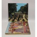 Seven LPs; Beatles Abbey Road, Sgt. Pepper, A Hard Days Night, plus John Mayall; The Blues Alone and