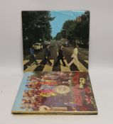 Seven LPs; Beatles Abbey Road, Sgt. Pepper, A Hard Days Night, plus John Mayall; The Blues Alone and