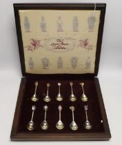 A Queen Elizabeth II Limited Edition cased set of ten 'The Queen's Beasts Collection' silver and