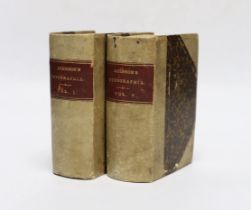 ° ° Johnson, John - Typographia, or the Printers Instructor, 2 vols, 16mo, half vellum with