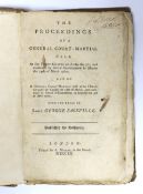 ° ° (Sackville, Lord George) The Proceedings of a General Court Martial held at the Horse Guards
