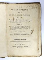 ° ° (Sackville, Lord George) The Proceedings of a General Court Martial held at the Horse Guards