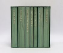 ° ° Folio Society - Bronte Sisters (The Complete Novels), 7 vols. frontispieces and other wood