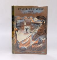 ° ° Thomas, M.G Lloyd (chosen by) - Travellers’ Verse, inscribed by Edward Bawden to the editor of