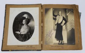 Paula Newman, Actress, costume designer and artist (1894-?) - An album of black and white