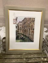 Andy Shattock (Modern British), limited edition print, Venice, signed in pencil 7/50, together