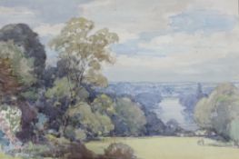 Alfred John Billingshurst (1880-1963), View of The Thames from Richmond Hill