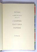 ° ° McKitterick, David - A New Specimen Book of Curwen Pattern papers, limited edition of 335,