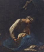 After Antonio Allegri da Correggio (Italian, 1489–1534), 19th century school oil on canvas,