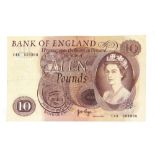 BANKNOTES - GREAT BRITAIN, ELIZABETH II (1952-2022), ASSORTED comprising a ten pounds, Page, C48