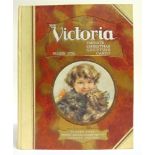 A VICTORIA PRIVATE CHRISTMAS GREETING CARDS SEASON 1936 TRADESMAN'S CATALOGUE half cloth bound