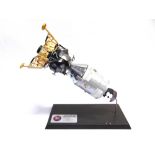 [SPACE EXPLORATION]. A 1/50 SCALE DANBURY MINT MODEL OF APOLLO 13 on a plinth base, unboxed.