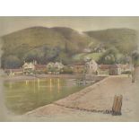 AFTER CECIL ALDIN (1870-1935) The Ship Inn, Porlock Weir Colour print, published by Eyre and