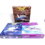 THREE 1/144 SCALE CORGI AVIATION ARCHIVE DIECAST MODEL AIRCRAFT comprising a No.AA32904, Boeing