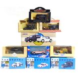 TEN DIECAST MODEL POLICE VEHICLES many 1/43 scale, by Corgi (3), Vanguards (3) and others, each mint