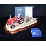 A LARGE LIMITED EDITION BORDER FINE ARTS TRACTOR GROUP 'Lifting the Pinks' (International B250
