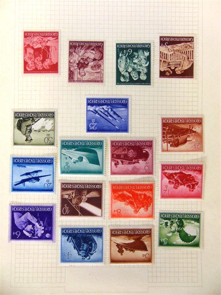 STAMPS - AN ALL-WORLD COLLECTION including British Commonwealth, mint and used; 1953 Coronation - Image 8 of 9