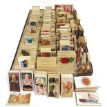 CIGARETTE CARDS - ASSORTED Part sets and odds, (tray).
