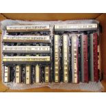 [OO GAUGE]. FIFTEEN ASSORTED COACHES comprising seven B.R. (W) by Lima (4), Mainline (1), Hornby (