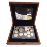 UNITED KINGDOM - ELIZABETH II (1952-2022), EXECUTIVE PROOF COIN SET, 2011 comprising fourteen coins,