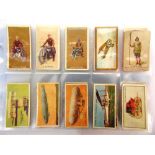 CIGARETTE & TRADE CARDS - ASSORTED odds, (150; album leaves).