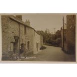 POSTCARDS - SOMERSET Approximately fifty-eight cards, comprising real photographic views of Athelney