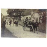 POSTCARDS - WOOKEY HOLE, THEALE & PRIDDY, SOMERSET Fifty-three cards, comprising real photographic