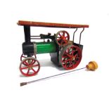 A MAMOD NO.TE1A, STEAM TRACTOR complete with scuttle, burner and control rod, unboxed.