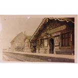 POSTCARDS - DRAYCOTT, SOMERSET Thirty cards, comprising real photographic views of a shopfront,