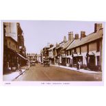 POSTCARDS - WELLINGTON, SOMERSET Approximately fifty-three cards, comprising real photographic views