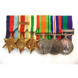 A SECOND WORLD WAR & LATER GROUP OF SIX MEDALS TO CAPTAIN E.R.F. GILBERT, ROYAL ARTILLERY comprising