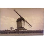 POSTCARDS - ENGLISH WINDMILLS Forty-four cards, comprising nineteen real photographic views by H.E.