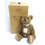 A STEIFF COLLECTOR'S TEDDY BEAR, 'BRITISH COLLECTORS' TEDDY BEAR 2004' (EAN 661372), caramel, with