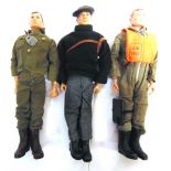 AN ACTION MAN COLLECTION comprising a Talking Commander figure (working), with a hard plastic head