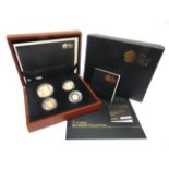 UNITED KINGDOM - ELIZABETH II (1952-2022), SOVEREIGN COLLECTION FOUR-COIN SET, 2013 comprising