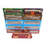 [OO GAUGE]. ELEVEN ASSORTED B.R. COACHES by Airfix (4), G.M.R. (3), Replica Railways (1),