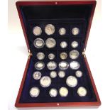 UNITED KINGDOM - ELIZABETH II (1952-2022), THE LONDON MINT OFFICE SILVER COMMEMORATIVE COLLECTION