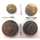 GREAT BRITAIN - EDWARD VII (1901-1910), MAUNDY MONEY SET, 1902 comprising fourpence, threepence,