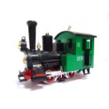 [G SCALE]. A MISCELLANEOUS COLLECTION comprising an L.G.B. 0-4-0 tank locomotive 'Otto', 1, black