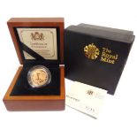 UNITED KINGDOM - ELIZABETH II (1952-2022), SOVEREIGN, 2012 with Diamond Jubilee St. George & the