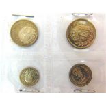UNITED KINGDOM - GEORGE VI (1936-1952), MAUNDY MONEY SET, 1951 comprising fourpence, threepence,
