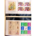 STAMPS - A GREAT BRITAIN DEFINITIVE DECIMAL MINT COLLECTION including higher values, booklet sheets,