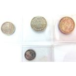 GREAT BRITAIN - VICTORIA (1837-1901), MAUNDY MONEY SET, 1900 comprising fourpence, threepence,