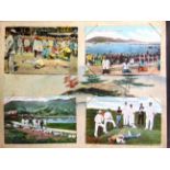 POSTCARDS - THE FAR EAST Approximately seventy-two cards, comprising printed views of Victoria