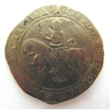 GREAT BRITAIN - CHARLES I (1625-1649), CROWN, 1643(?) mintmark castle, (29.2g).