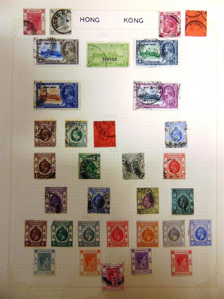 STAMPS - AN ALL-WORLD COLLECTION including some British Commonwealth, mint and used, (two albums). - Image 4 of 4